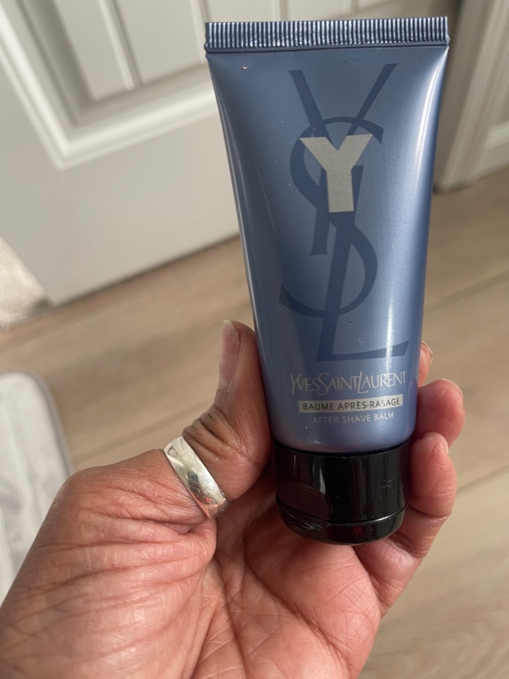 Yves Saint Laurent Purple After Shave Balm Tube 1.6 ozs used once
